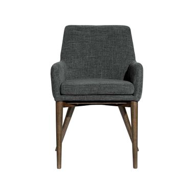 Fritz Arm Dining Chair Set of 2 In Slate