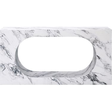 Fritzy Console Table In Engineered Stone