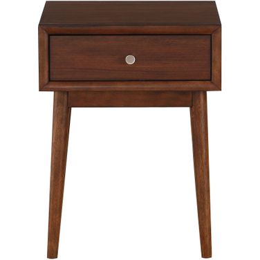 Frolic Brown 1 Drawer End Table
