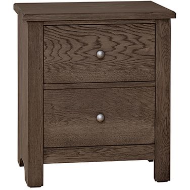 Fundamentals 2 Drawer Nightstand In Grey
