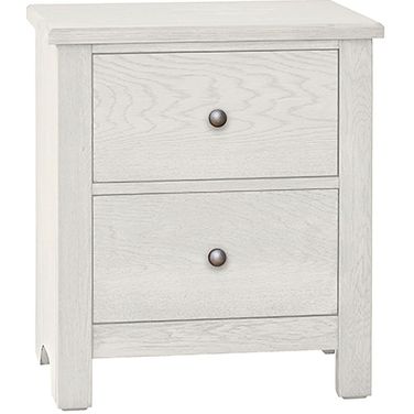 Fundamentals 2 Drawer Nightstand In White