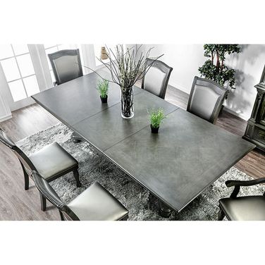 Furniture of America Alpena Gray Dining Table