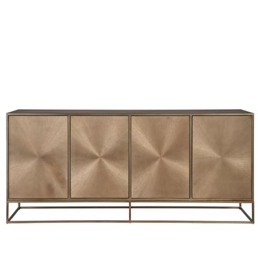 Fusion Credenza In Aged Brass