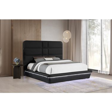 Futura Queen Bed In Black