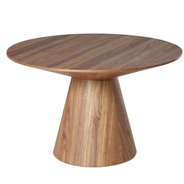 Fynix Modern Dining Table In Natural Wood