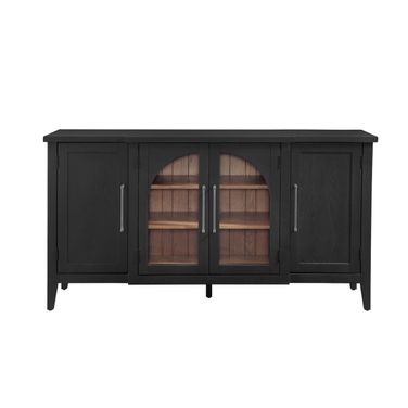 Fynn Server In Black and Oak