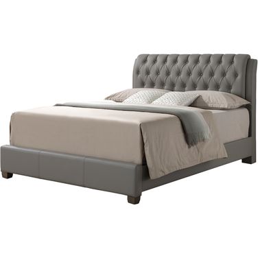Glory Furniture King Bed in Gray G1505C-KB-UP