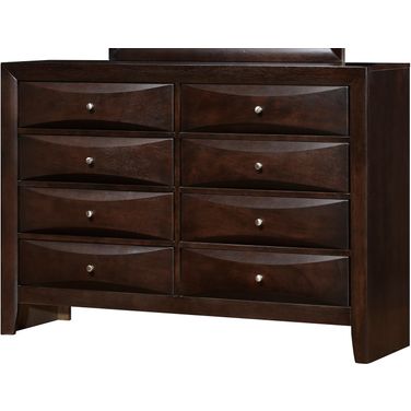 Glory Furniture Dresser in Cappaccino