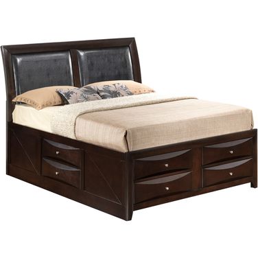 Glory Furniture Twin Storage Bed in Cappaccino G1525I-TSB4