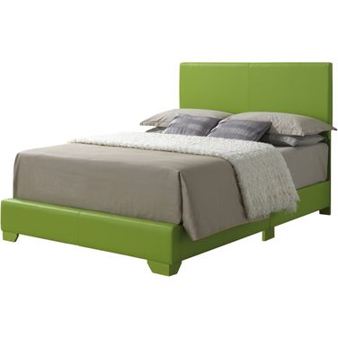 G1807 Youth Upholstered Bed (Green) (Full)