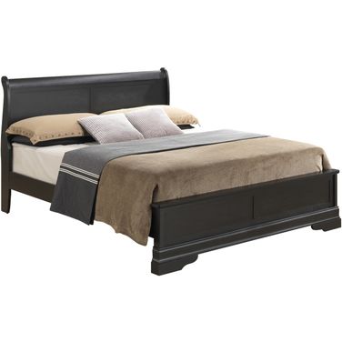 Glory Furniture G3150 King Low Profile Bed in Black