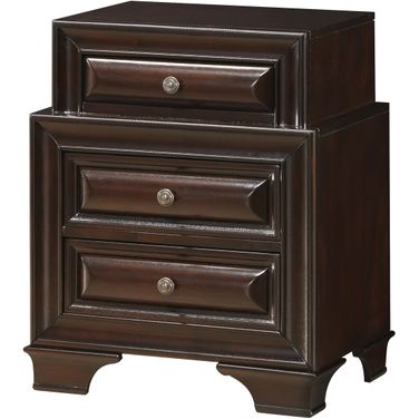 Glory Furniture G8875 Nightstand in Cappuccino