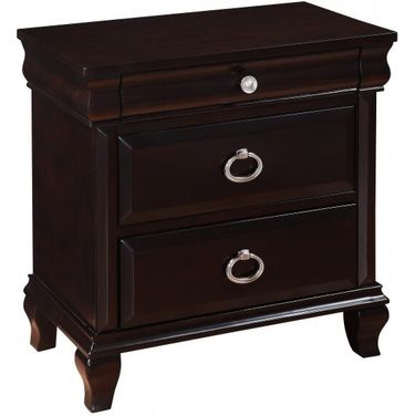 Glory Furniture G9000 Nightstand in Cappuccino