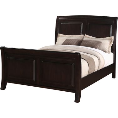Glory Furniture G9800 Full Sleigh Bed in Cappuccino