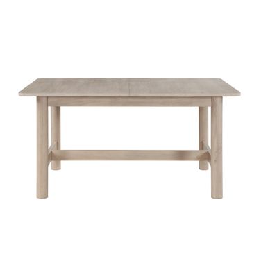 Gabby 60-78 Inch Dining Table with 18 Inch leaf In Light Brown