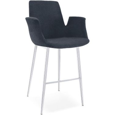 Gabriella Charcoal Counter Stool