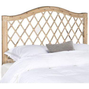 Gabrielle White Washed Queen Headboard