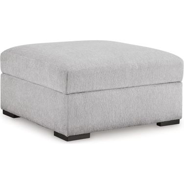 Gabyleigh Ottoman with Storage In Nickel