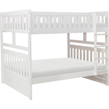 Galen Full/Full Bunk Bed In White