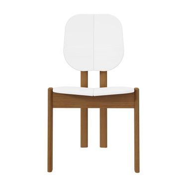 Gales Dining Chair Set of 2 In White