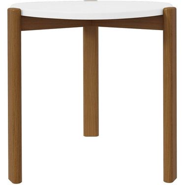 Gales End Table In Matte White