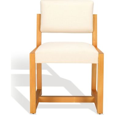 Galileo Linen Dining Chair In Sand