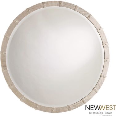 Galleon Large Mirror In Nickel