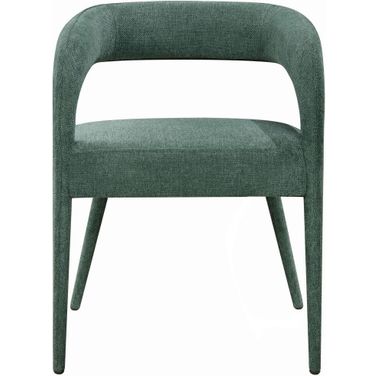 Galway Comfy Cushioned Metal Side Chair Set of 2 In Teal