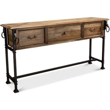 Game Of Thornes Tan Console Table