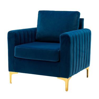 Ganymedes Club Chair In Navy