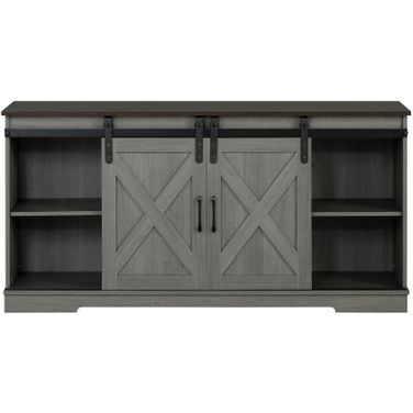 Garibaldi TV Stand In Brown and Gray