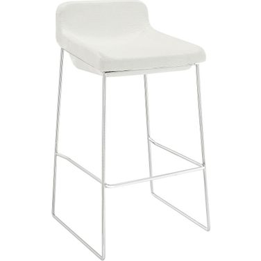 Garner Bar Stool In White