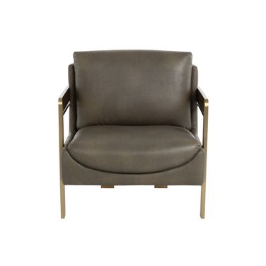 Garo Lounge Chair In Bravo Ash