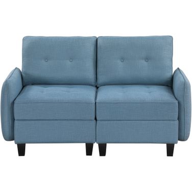 Garren Loveseat In Blue