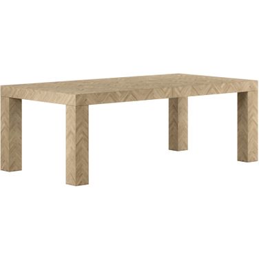 Garrison Rectangular Leg Table In Brown
