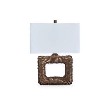 Garronby Table Lamp In Antique Brass