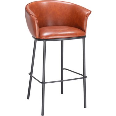 Garston Barstool In Brown