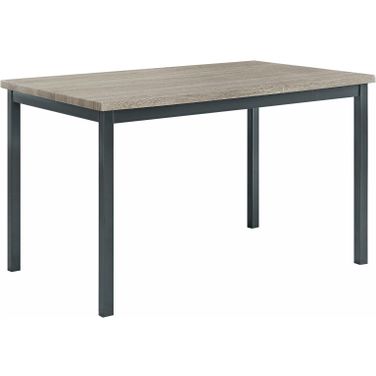 Garza Rectangular Dining Table Black