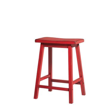 Gaucho Antique Red Counter Height Stool Set of 2
