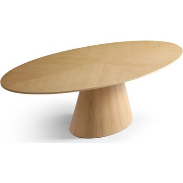 Gavin Dining Table In White Oak