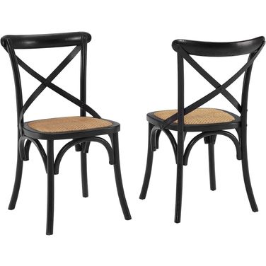 Gear Black Dining Side Chair Set of 2