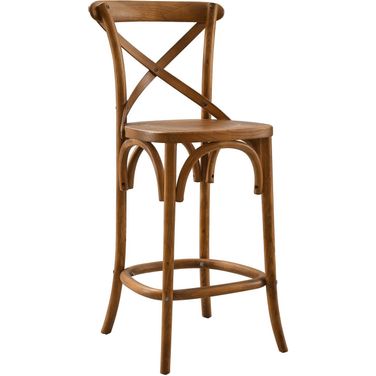 Gear Walnut Counter Stool