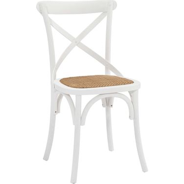 Gear White Dining Side Chair EEI-1541-WHI