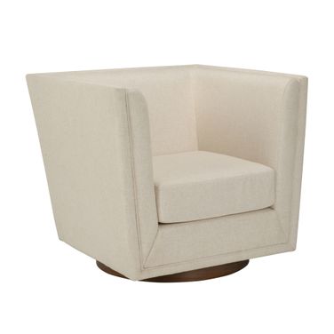 Gehry Swivel Chair In Brown