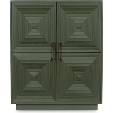 Geirwood Accent Cabinet In Dark Green