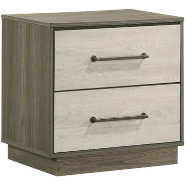 Gem Nightstand In Gray