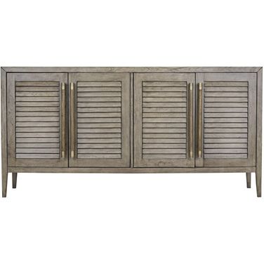 Gemi 4 Door Cabinet with 3 door Options In Washed Grey