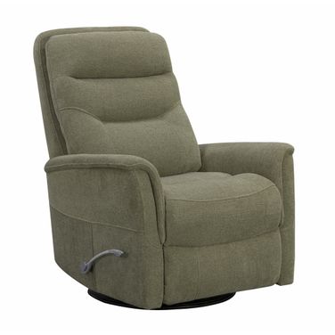 Gemini Manual Swivel Glider Recliner In Snazzy Olive