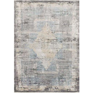 Gemma Charcoal/Multi 1'6" x 1'6" Rug