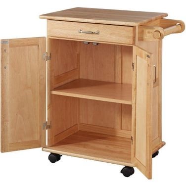 General Line Brown Kitchen Cart 5040-95